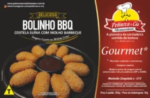 Bolinho BBQ Costelinha Suína com Molho Barbecue 350g