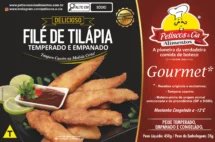 Filé de Tilápia Temperado e Empanado 450g