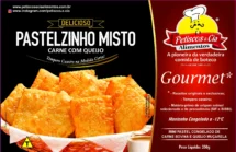 Pastel Recheado com Carne Bovina e Queijo 350g