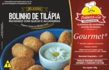 Bolinho de Tilápia com Queijo e alcaparras 350g